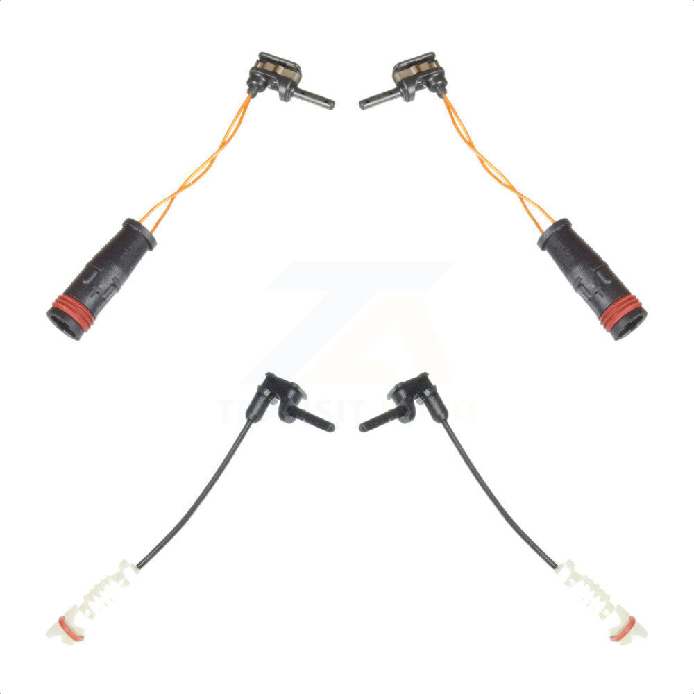 Mpulse Front Rear Disc Brake Pads Wear Sensor (4 Pack) For 2017 Mercedes-Benz E200 2.0L KSE-100421
