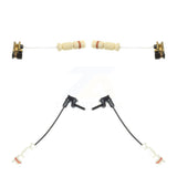 Mpulse Front Rear Disc Brake Pads Wear Sensor (4 Pack) For Mercedes-Benz E430 E55 AMG C43 KSE-100422