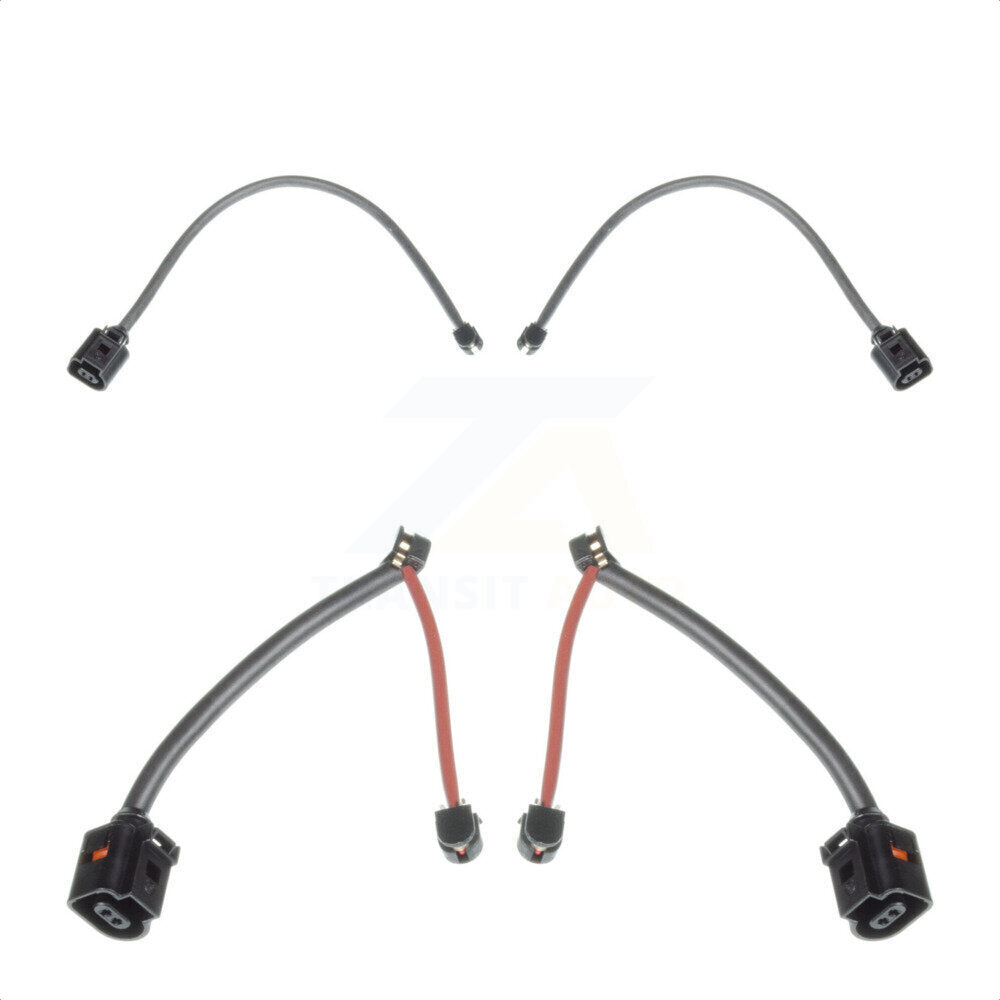 Mpulse Front Rear Disc Brake Pads Wear Sensor (4 Pack) For Porsche Panamera Taycan KSE-100424