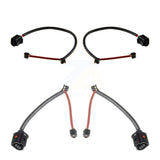 Mpulse Front Rear Disc Brake Pads Wear Sensor (4 Pack) For Porsche Panamera w Ceramic Rotors KSE-100425