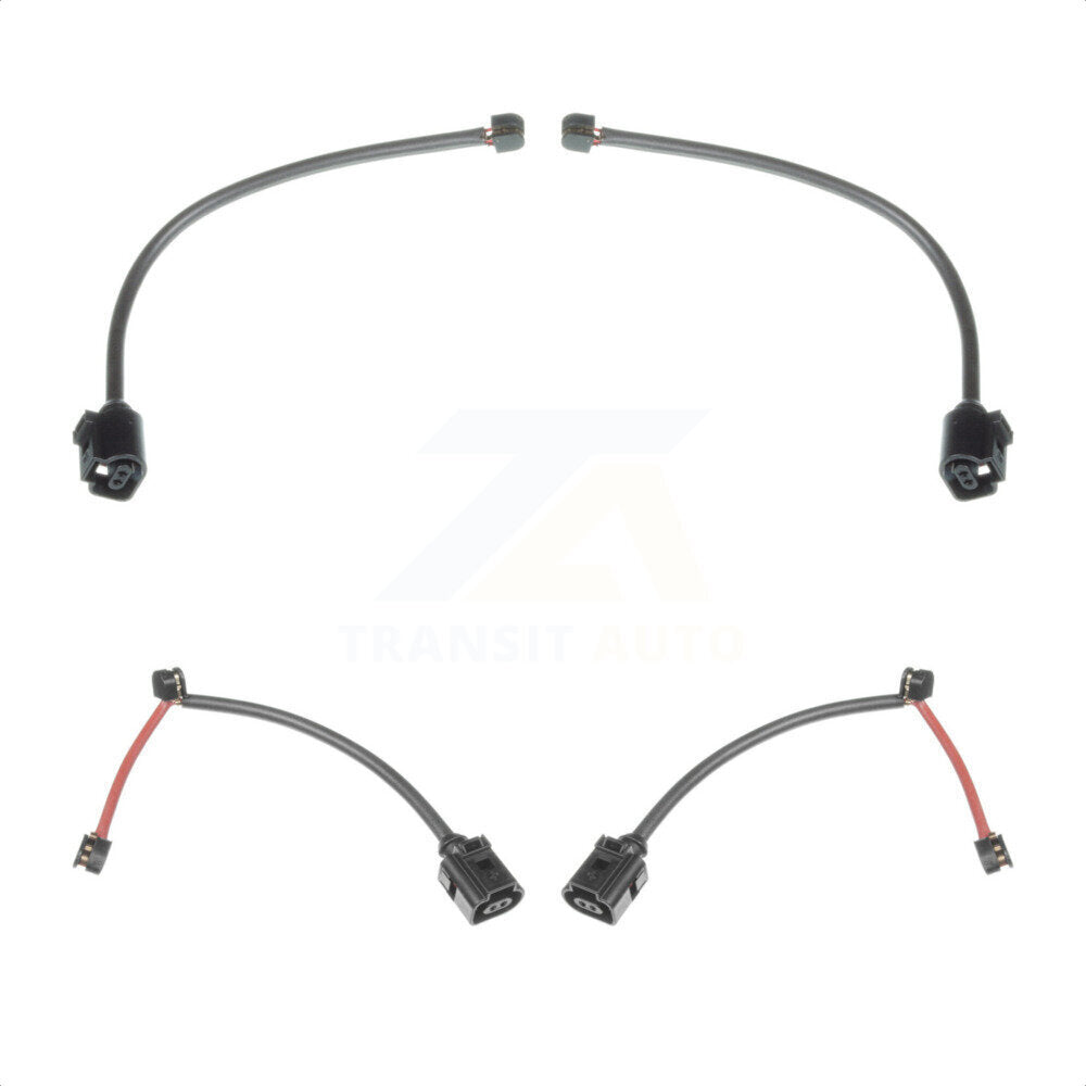 Mpulse Front Rear Disc Brake Pads Wear Sensor (4 Pack) For Porsche 911 718 Cayman KSE-100427