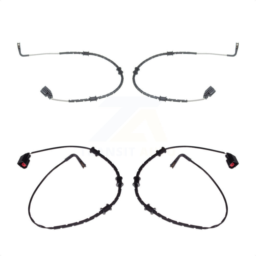 Mpulse Front Rear Disc Brake Pads Wear Sensor (4 Pack) For Jaguar F-Type KSE-100428