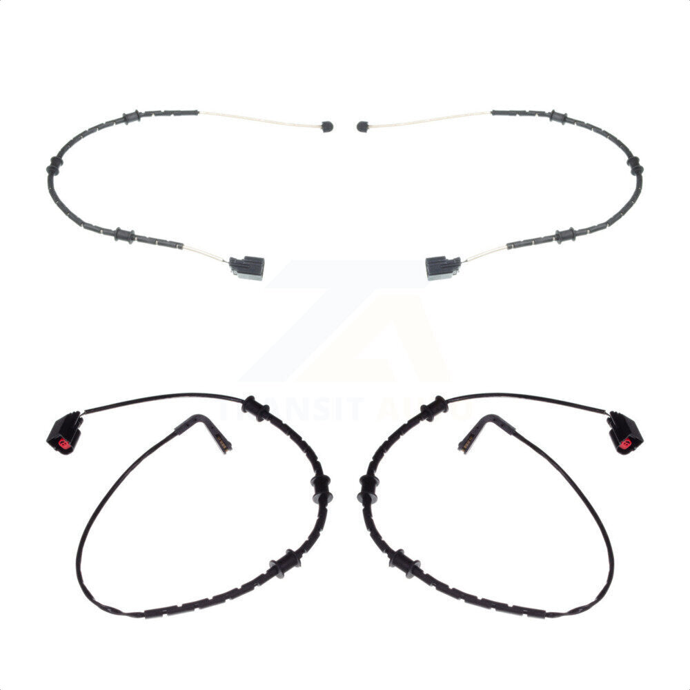 Mpulse Front Rear Disc Brake Pads Wear Sensor (4 Pack) For Jaguar F-Type KSE-100429