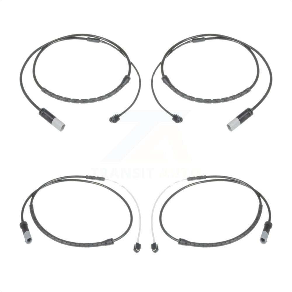 Mpulse Front Rear Disc Brake Pads Wear Sensor (4 Pack) For 2014 BMW X6 xDrive50i with 4.4L KSE-100434