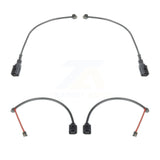 Mpulse Front Rear Disc Brake Pads Wear Sensor (4 Pack) For 2019 Porsche 911 3.0L w Iron Rotors KSE-100435
