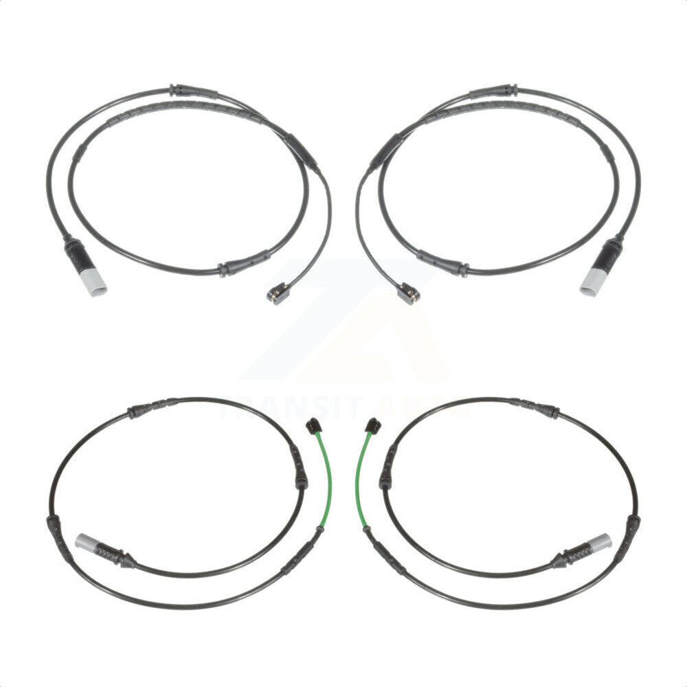 Mpulse Front Rear Disc Brake Pads Wear Sensor (4 Pack) For 2013 BMW 535i GT 3.0L KSE-100437