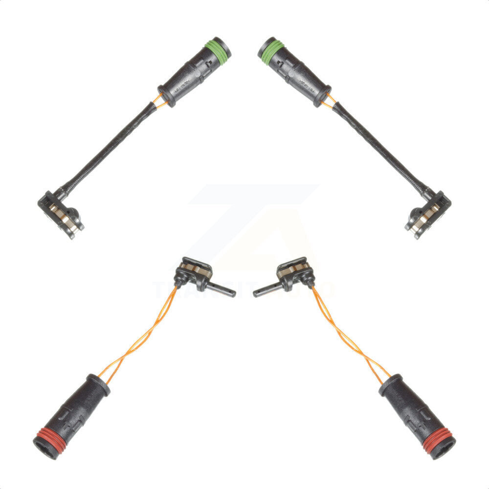 Mpulse Front Rear Disc Brake Pads Wear Sensor (4 Pack) For Mercedes-Benz GL450 GLS450 GLE43 AMG GL550 GL350 E550 GLE450 GLE400 GLS350d GLE350d KSE-100440