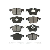 Front Rear Semi-Metallic Brake Pads Kit For 2003-2014 Volvo XC90 With 336mm Diameter Rotor KSM-100009