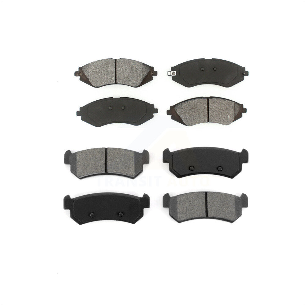 Front Rear Semi-Metallic Brake Pads Kit For Suzuki Forenza Reno Chevrolet Optra KSM-100021