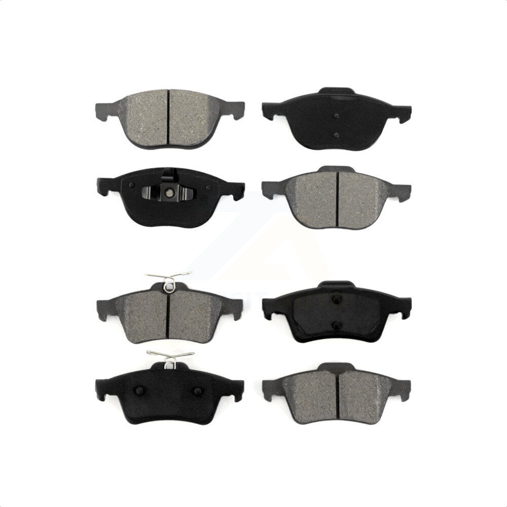 Front Rear Semi-Metallic Brake Pads Kit For Ford Focus Escape Mazda 3 Volvo 5 C-Max EcoSport S40 Transit Connect C70 C30 V50 Sport KSM-100023
