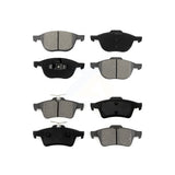 Front Rear Semi-Metallic Brake Pads Kit For Ford Focus Escape Mazda 3 Volvo 5 C-Max EcoSport S40 Transit Connect C70 C30 V50 Sport KSM-100023