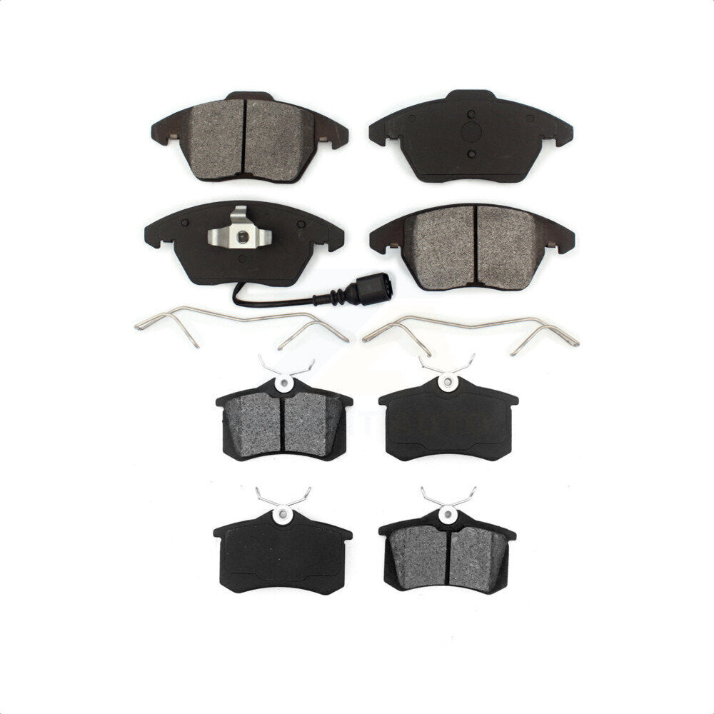 Front Rear Semi-Metallic Brake Pads Kit For Volkswagen Jetta Beetle Golf KSM-100058