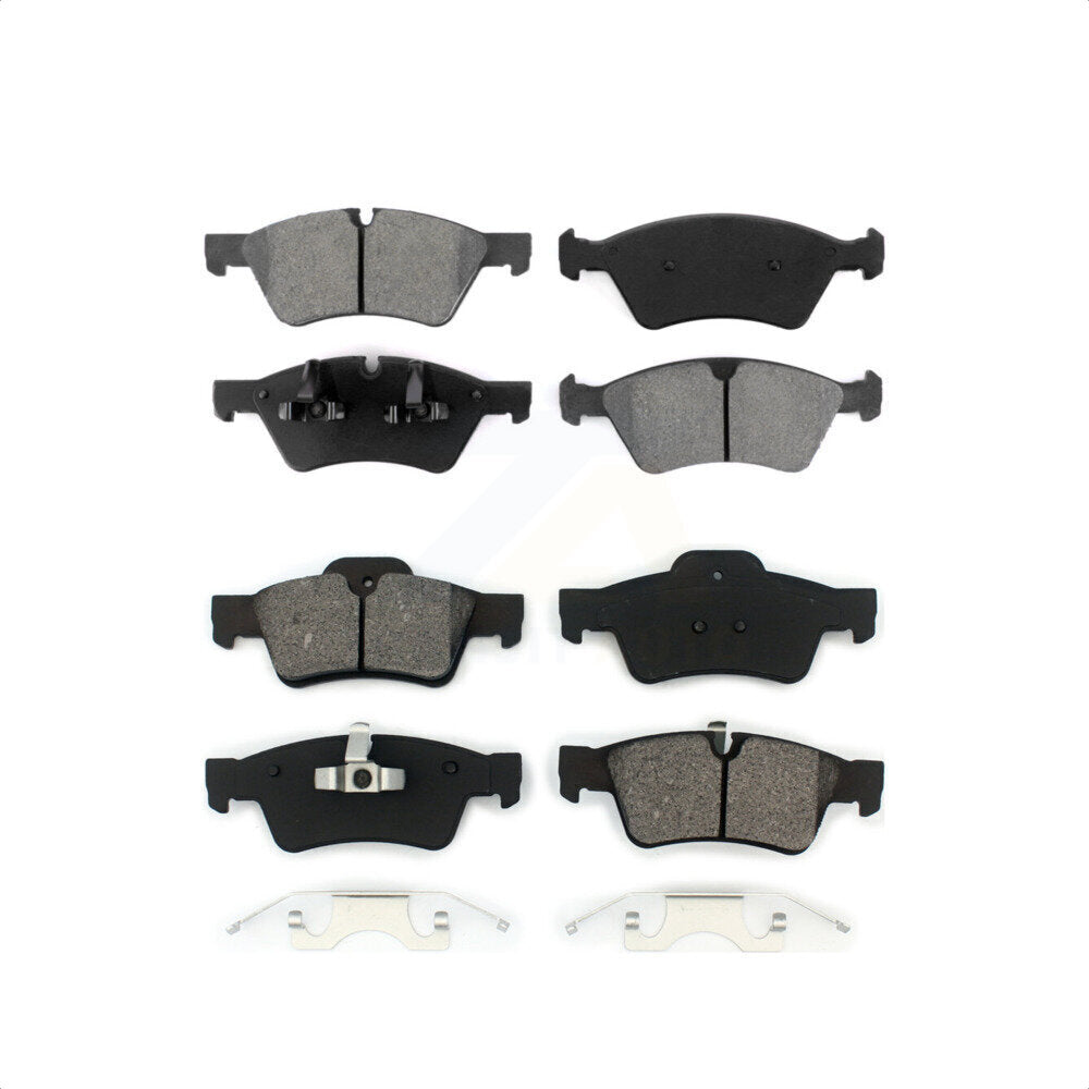 Front Rear Semi-Metallic Brake Pads Kit For Mercedes-Benz ML350 GL450 R350 GL550 ML500 ML320 GL350 ML550 GL320 R500 R320 G55 AMG ML450 KSM-100061