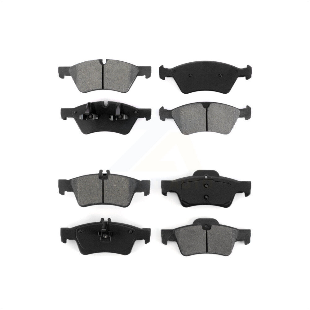 Front Rear Semi-Metallic Brake Pads Kit For Mercedes-Benz E350 E550 E500 AWD KSM-100062