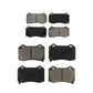 Front Rear Semi-Metallic Brake Pads Kit For Dodge Charger Chrysler 300 Challenger Jeep Grand Cherokee Magnum KSM-100063
