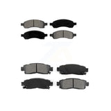 Front Rear Semi-Metallic Brake Pads Kit For Chevrolet Traverse GMC Acadia Buick Enclave Saturn Outlook Limited KSM-100074