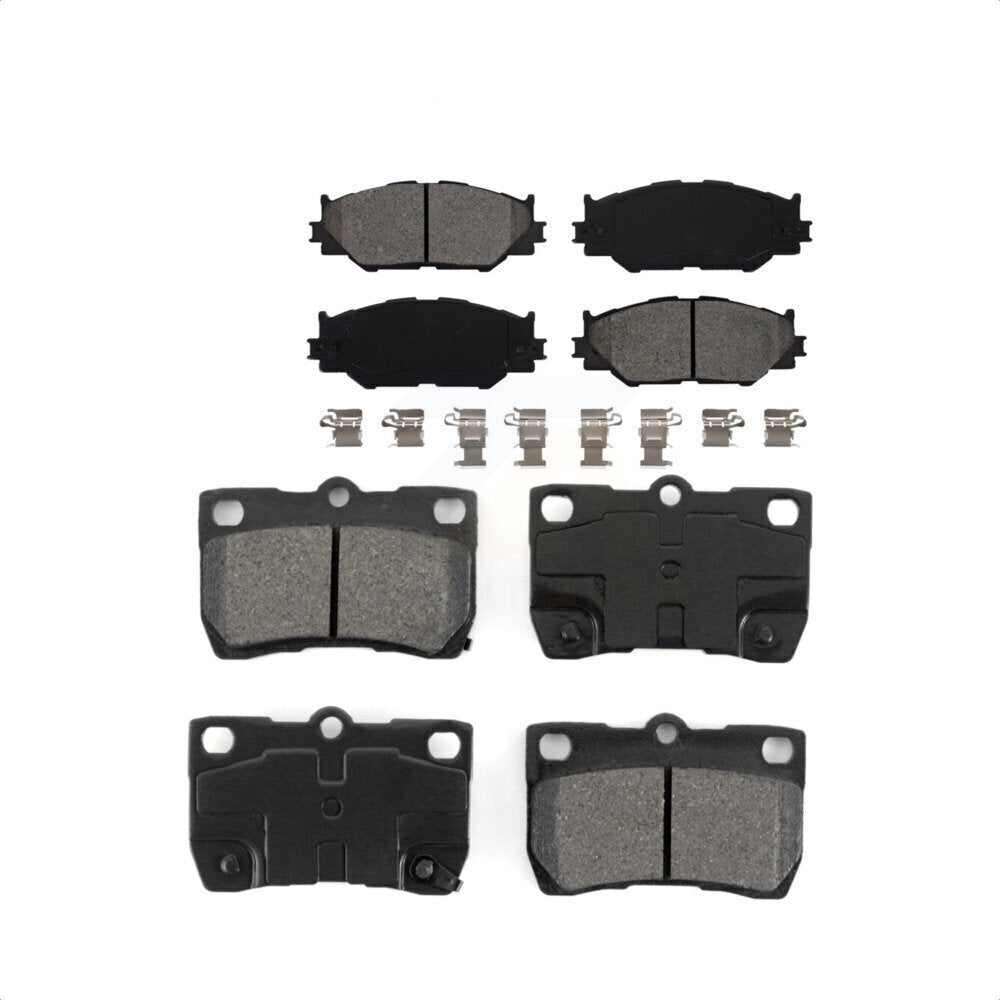 Front Rear Semi-Metallic Brake Pads Kit For Lexus IS250 KSM-100075