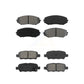 Front Rear Semi-Metallic Brake Pads Kit For 2007-2013 Suzuki Grand Vitara KSM-100079