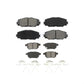 Front Rear Semi-Metallic Brake Pads Kit For Toyota Corolla Scion xB Matrix Pontiac Vibe KSM-100090