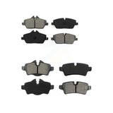 Front Rear Semi-Metallic Brake Pads Kit For Mini Cooper With 280mm Diameter Rotor KSM-100115