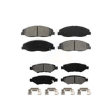Front Rear Semi-Metallic Brake Pads Kit For Cadillac CTS KSM-100125
