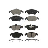 Front Rear Semi-Metallic Brake Pads Kit For Mercedes-Benz E350 C300 C250 C350 E550 E400 KSM-100128