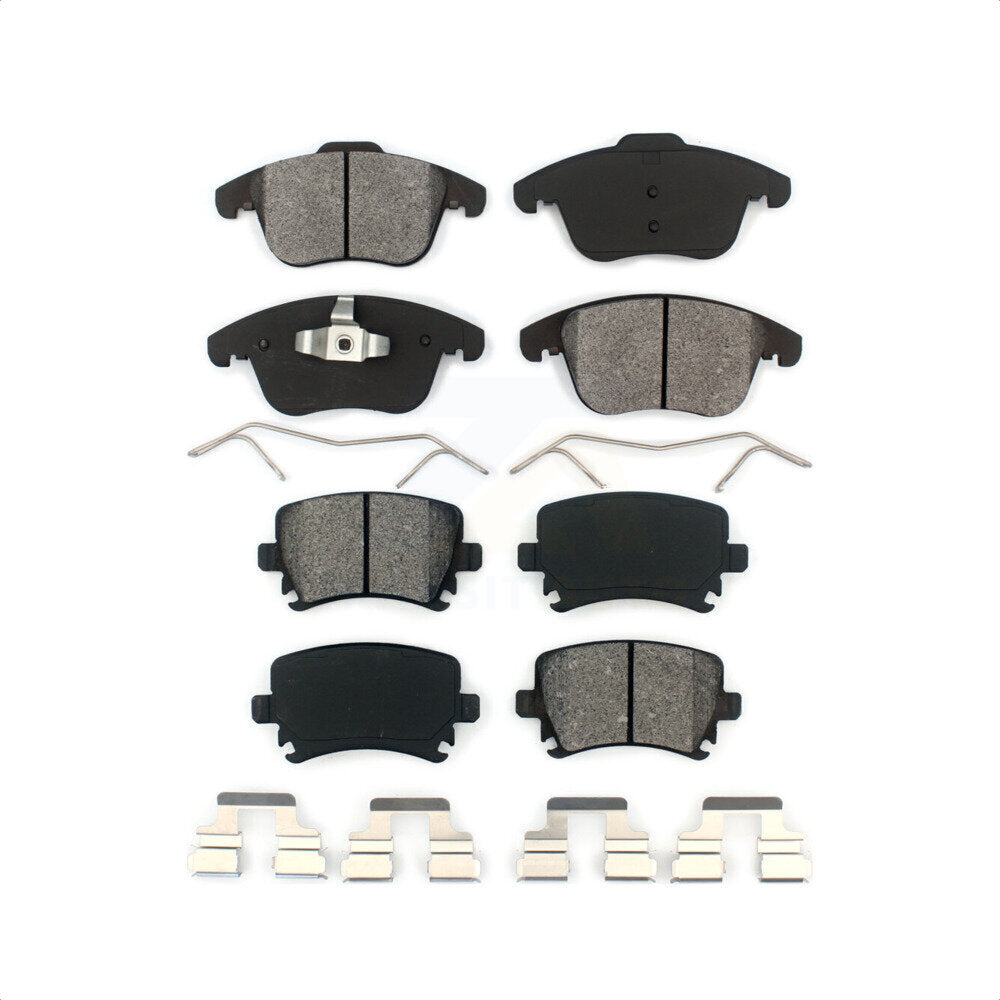 Front Rear Semi-Metallic Brake Pads Kit For Volkswagen Tiguan Audi Q3 Limited Quattro KSM-100142