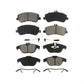 Front Rear Semi-Metallic Brake Pads Kit For Mercedes-Benz GLK350 GLK250 KSM-100154