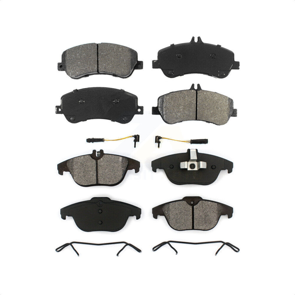 Front Rear Semi-Metallic Brake Pads Kit For Mercedes-Benz GLK350 GLK250 KSM-100154