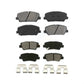 Front Rear Semi-Metallic Brake Pads Kit For Kia Optima 2.0L KSM-100158