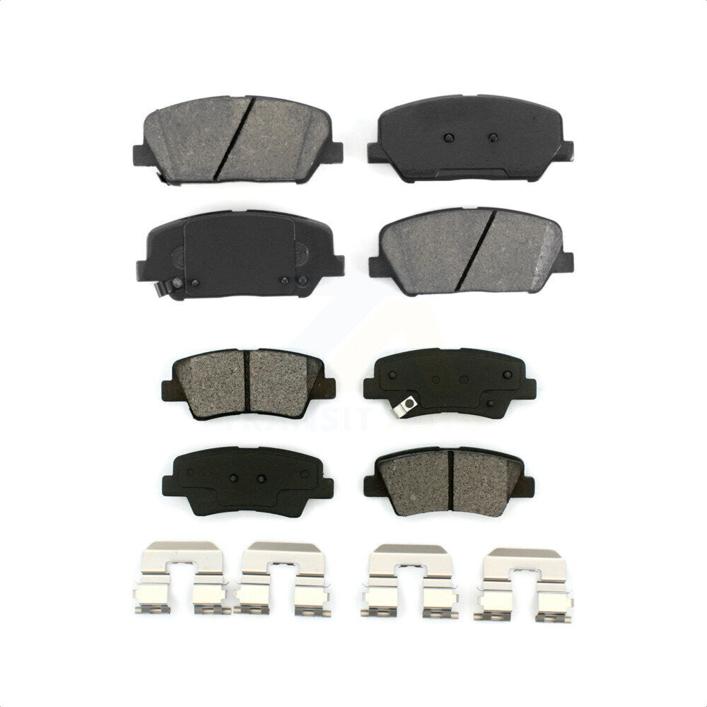 Front Rear Semi-Metallic Brake Pads Kit For Kia Optima 2.0L KSM-100158
