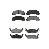 Front Rear Semi-Metallic Brake Pads Kit For 2010-2011 Ford F-150 KSM-100160