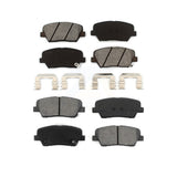 Front Rear Semi-Metallic Brake Pads Kit For Kia Sorento Hyundai Santa Fe Sport KSM-100167