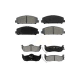 Front Rear Semi-Metallic Brake Pads Kit For Nissan Titan Armada Infiniti QX56 INFINITI TITAN KSM-100179