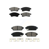 Front Rear Semi-Metallic Brake Pads Kit For Chevrolet Cruze Buick Sonic Encore Trax Verano Limited Volt Orlando KSM-100185