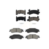 Front Rear Semi-Metallic Brake Pads Kit For Chevrolet S10 GMC Sonoma Blazer Jimmy Isuzu Hombre KSM-100188