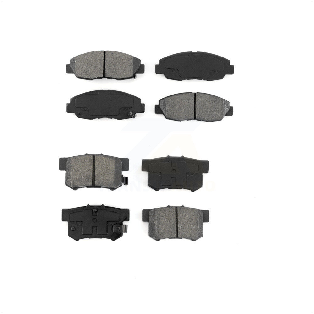 Front Rear Semi-Metallic Brake Pads Kit For Honda Civic KSM-100193