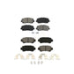 Front Rear Semi-Metallic Brake Pads Kit For Mazda CX-5 KSM-100199