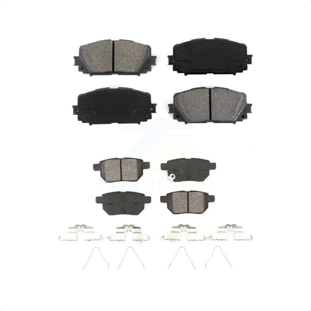 Front Rear Semi-Metallic Brake Pads Kit For Toyota Yaris KSM-100201