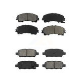 Front Rear Semi-Metallic Brake Pads Kit For Nissan Rogue INFINITI Q50 QX50 Q60 KSM-100219