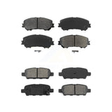 Front Rear Semi-Metallic Brake Pads Kit For Nissan Rogue Sport Qashqai KSM-100220