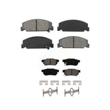 Front Rear Semi-Metallic Brake Pads Kit For Honda Civic del Sol KSM-100228