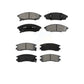 Front Rear Semi-Metallic Brake Pads Kit For Chevrolet Lumina Monte Carlo Buick Regal Oldsmobile Cutlass Supreme Pontiac Grand Prix KSM-100239