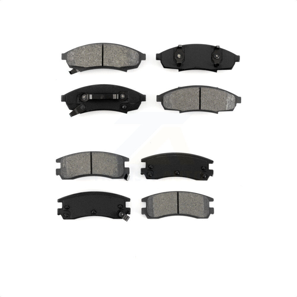 Front Rear Semi-Metallic Brake Pads Kit For Chevrolet Lumina Monte Carlo Buick Regal Oldsmobile Cutlass Supreme Pontiac Grand Prix KSM-100239
