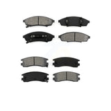 Front Rear Semi-Metallic Brake Pads Kit For Chevrolet Lumina Monte Carlo Buick Regal Oldsmobile Cutlass Supreme Pontiac Grand Prix KSM-100239