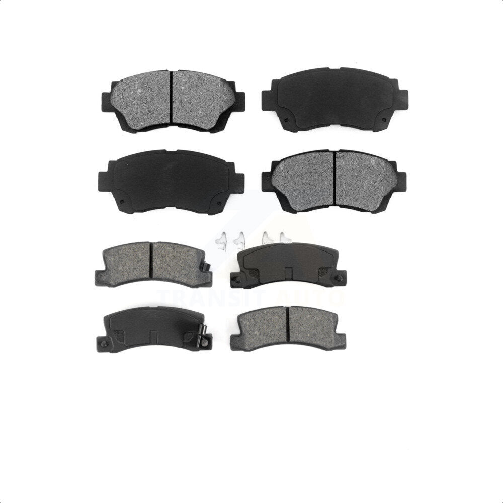 Front Rear Semi-Metallic Brake Pads Kit For Toyota Camry Lexus ES300 Celica KSM-100248