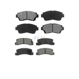 Front Rear Semi-Metallic Brake Pads Kit For Toyota Camry Lexus ES300 Celica KSM-100248