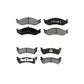 Front Rear Semi-Metallic Brake Pads Kit For Jeep Grand Cherokee KSM-100251