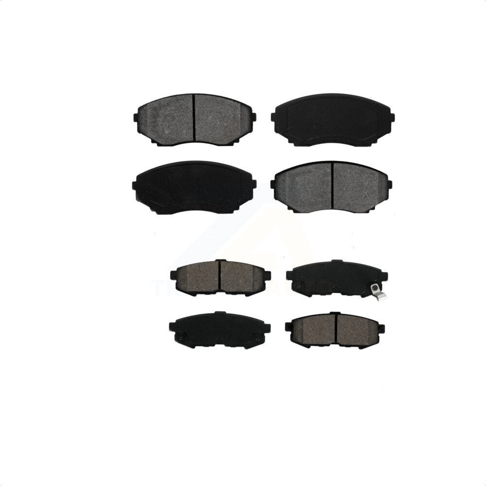 Front Rear Semi-Metallic Brake Pads Kit For 2004-2006 Mazda MPV KSM-100264