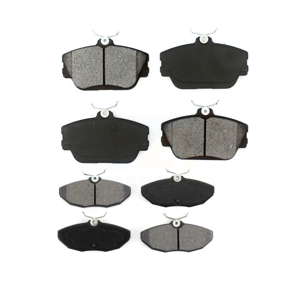 Front Rear Semi-Metallic Brake Pads Kit For Ford Thunderbird Lincoln Mark VIII Mercury Cougar KSM-100271